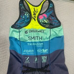 ZOOT team razor back tank top fitted